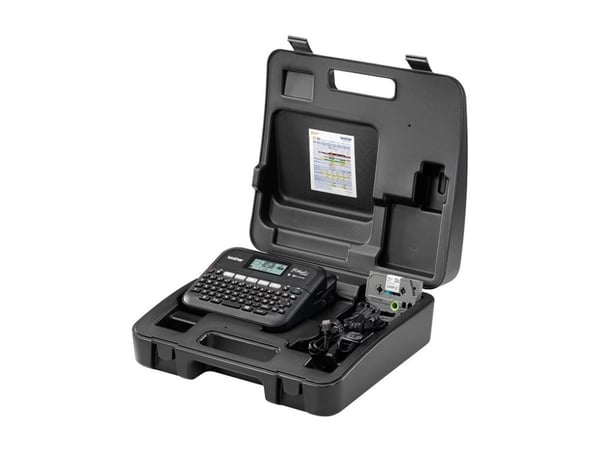 Brother P-Touch PT-D460BTVP - tarrakirjoitin - mustavalkoinen - lämpösiirto - 18 mm leveys - 180 dpi - jopa 30 mm/s - USB 2.0, Bluetooth 5.0 - leik...