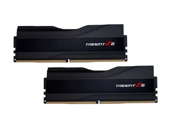 G.Skill Trident Z5 - DDR5 - sett - 64 GB: 2 x 32 GB - DIMM 288-pin - 6000 MHz / PC5-48000 - CL30 - 1.4 V - ikke-bufret - ikke-ECC - matt svart