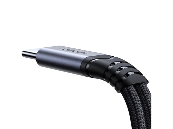 USB-C til 3,5 mm / USB-C lydkabel Joyroom SY-C02, 0,14 m, svart