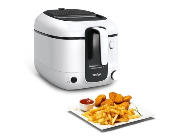 Tefal Super Uno FR3101, frityrgryte, 1,5 kg, 2,2 L, karbonfiber, 150 °C, 190 °C