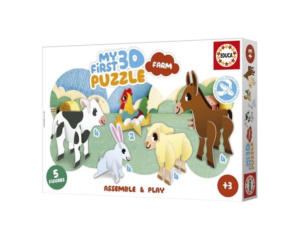 Educa 3D Puzzle Kids Baby Farm