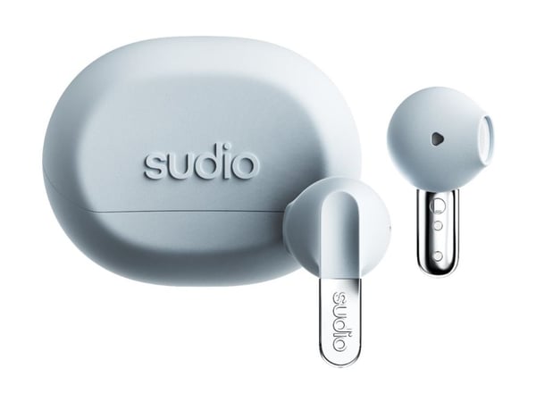 Sudio N3 - True wireless-hodetelefoner med mikrofon - i øret - Bluetooth - disblå