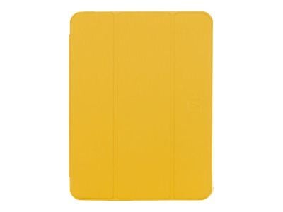 Tucano Satin - Lommebok for nettbrett - polykarbonatskall, termoplastisk polyuretan kant (TPU) - gul, gjennomsiktig - 10.9" - 11"