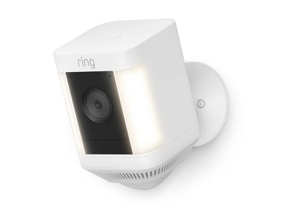 Ring Spotlight Cam Plus Battery - Nätverksövervakningskamera - utomhusbruk - vädertålig - färg (Dag&Natt) - 1080p - ljud - trådlös - Wi-Fi