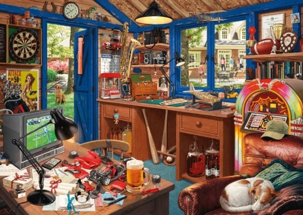 Schmidt Spiele 59977, 1000 brikker, kunst, 12 År