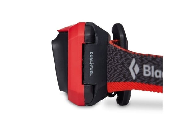 Black Diamond Storm 450, Hodebåndslommelykt, Sort, Rød, 1 m, IP67, 450 lm, 12 m