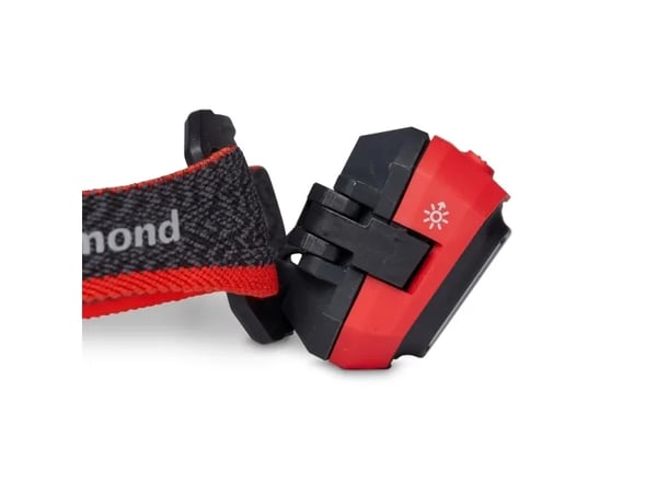 Black Diamond Storm 450, Hodebåndslommelykt, Sort, Rød, 1 m, IP67, 450 lm, 12 m
