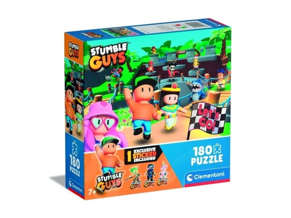 Pussel Square Box - Stumble Guys, 180 bitar