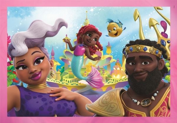 Clementoni CLE pussel 4w1 Disney Arielka 21533