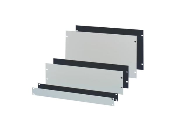 Schroff 30118-952, Frontpanel, Aluminium, Grå, 1 stykker