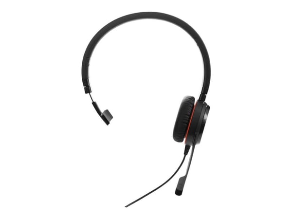 Jabra Evolve 20SE UC mono - Headset - på örat - kabelansluten - USB-C, USB-A - ljudisolerande - Certifierad för Microsoft-teams