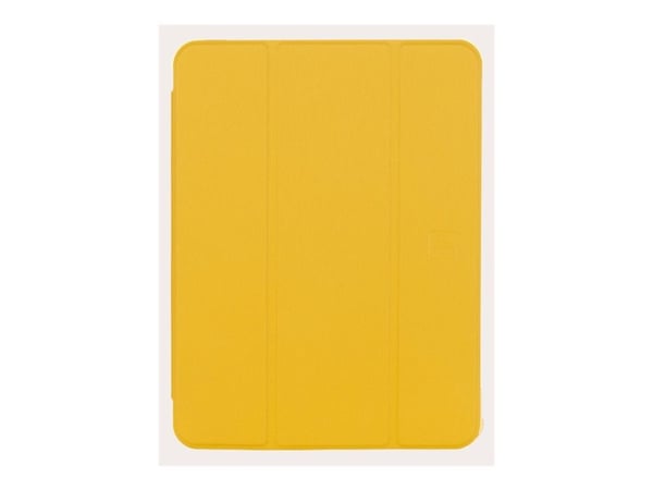 Tucano Satin - Lommebok for nettbrett - polykarbonatskall, termoplastisk polyuretan kant (TPU) - gul, gjennomsiktig - 10.9" - 11"
