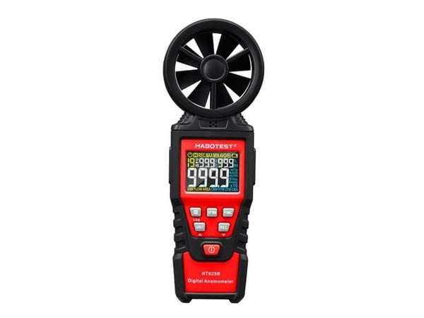 Digital vindmåler vindhastighetsmåler Habotest HT625B, USB