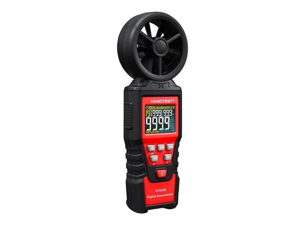 Digital vindmåler vindhastighetsmåler Habotest HT625B, USB