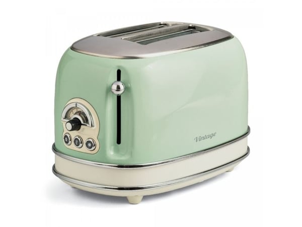Ariete 0155, 2 viipale(i)ta, Vihreä, Painikkeet, Rotaatio, 810 W, 220 - 240 V, 50 - 60 Hz
