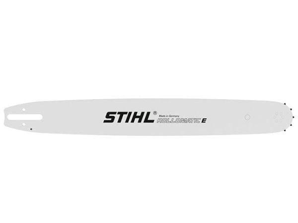 Stihl Rollomatic E, Solida motorsågssvärd, Stihl, 30 cm, 76,2 / 8 mm (3 / 8"), Vit, 1 styck