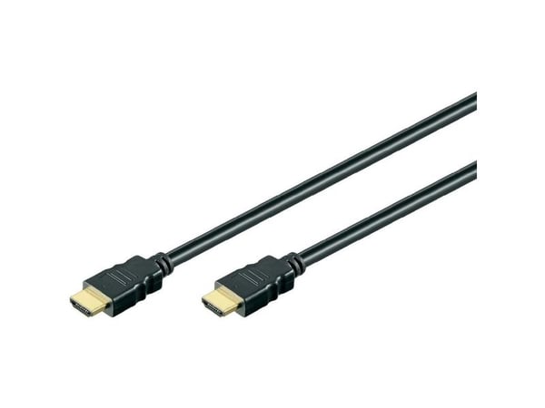 Goobay 51821, 3 m, HDMI-tyyppi A (vakio), HDMI-tyyppi A (vakio), 10,2 Gbit/s, Äänen paluukanava (ARC), musta