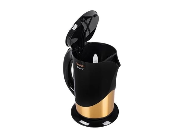 Zelmer vannkoker ZCK7630, Crystal Gold, svart