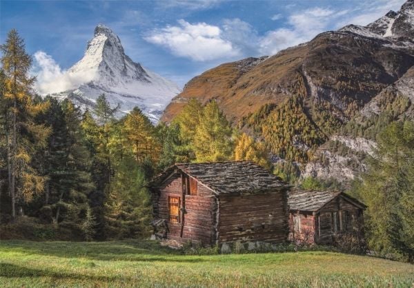 Clementoni Puslespil HQC Charming Matterhorn, 500 brikker
