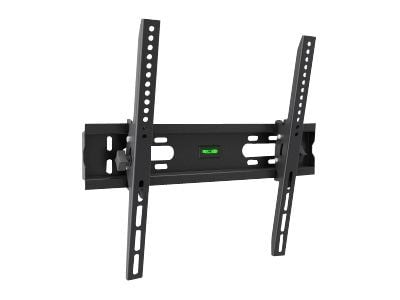 ART AR-47 - Konsol - för platt panel - puderbelagd metall - svart - skärmstorlek: 23"-55" - väggmonterbar