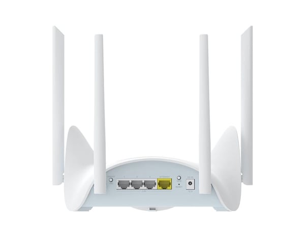 D-Link EAGLE PRO AI R36 - Trådløs ruter 4-portssvitsj - 1GbE, Wi-Fi 7 - Wi-Fi 6 - Dobbeltbånd
