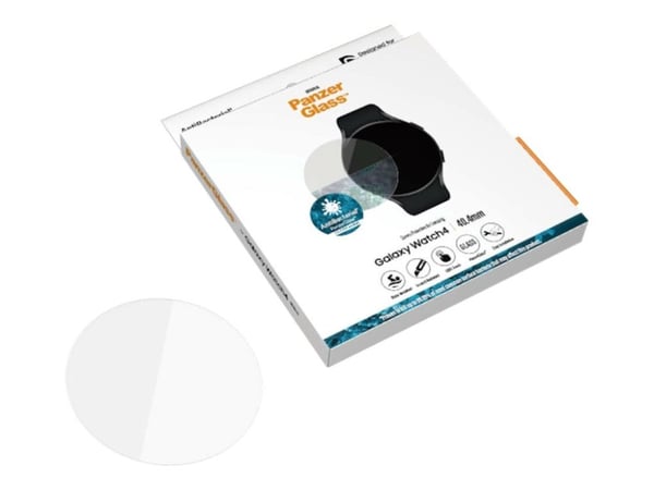PanzerGlass - Skjermbeskyttelse for smart armbåndsur - glass - krystallklar - for Samsung Galaxy Watch4 (40 mm)