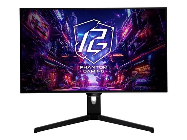 ASRock Phantom Gaming PGO27QFS - OLED-monitor - spel - 27" - 2560 x 1440 QHD @ 240 Hz - 1300 cd/m² - 1500000:1 - DisplayHDR 400 True Black - 0.03 m...