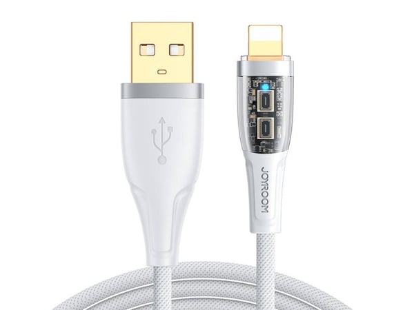 Joyroom USB-C - Lightning USB-kabel 1,2 m hvit (JYR571)