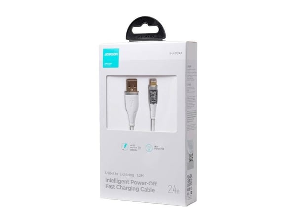 Joyroom USB-C - Lightning USB-kabel 1,2 m hvit (JYR571)