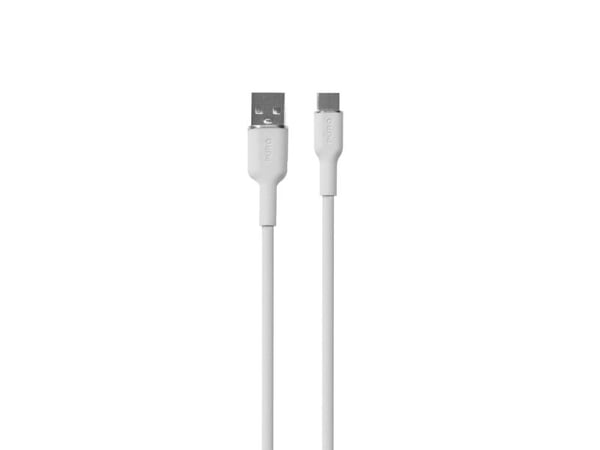 PURO PUUSBCICONWHI, 1,5 m, USB A, USB C, USB 3.2 Gen 1 (3.1 Gen 1), Hvid