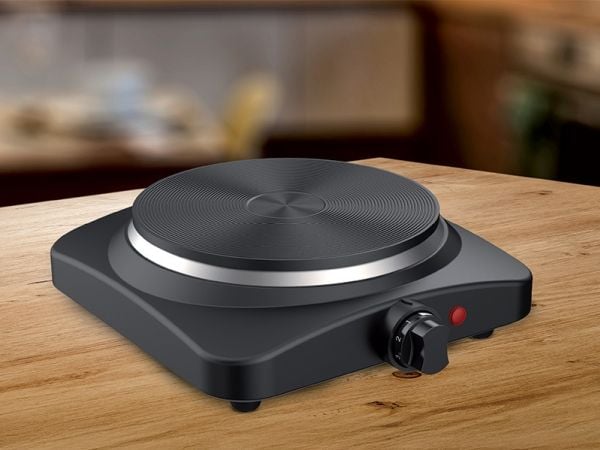 Lafe Hot Plate 1500W, Svart, Benkeplate, Innebygde kokeplater, Metall, 1 zone(s), 1 zone(s)