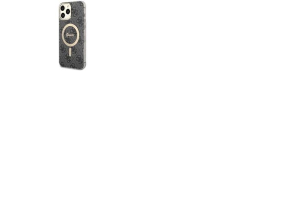 Guess GUHMP13XH4STK Apple iPhone 13 Pro Max 6,7" svart hardt deksel 4G MagSafe