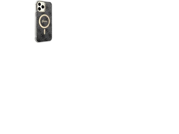 Guess GUHMP13XH4STK Apple iPhone 13 Pro Max 6,7" svart hardt deksel 4G MagSafe
