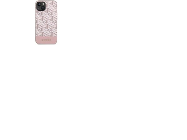 Guess Guess GUHMP14MHGCFSEP iPhone 14 Plus 6,7" Rosa/rosa hardt deksel GCube Stripes MagSafe