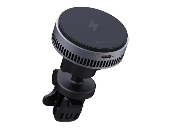 Aukey HD-MC13A - Bilhållare/-laddare för mobiltelefon - MagFusion, Qi2 Active Cooling