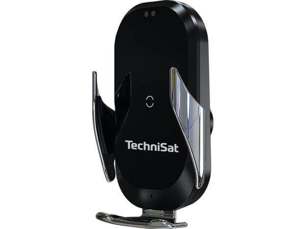 TechniSat SmartCharge 3, Matkapuhelin/älypuhelin, Aktiivinen teline, Auto, Musta