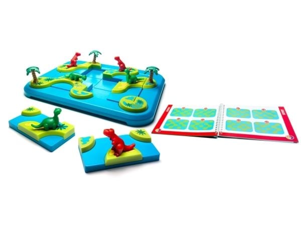 SmartGames Dinosaurs Mysterious Islands, 6 år, Flerfarget