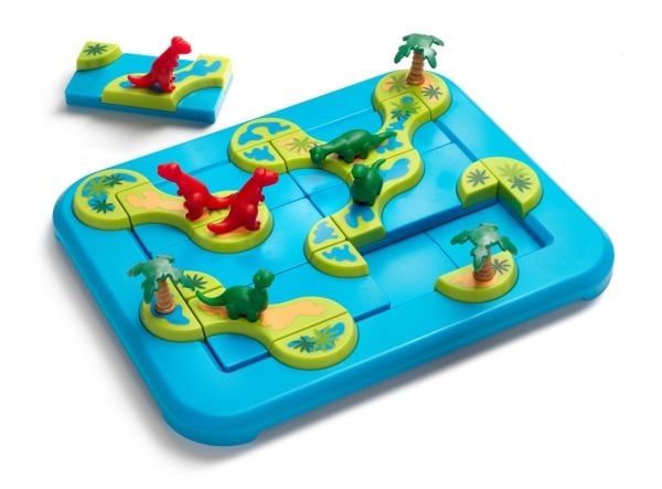 SmartGames Dinosaurs Mysterious Islands, 6 år, Flerfarget