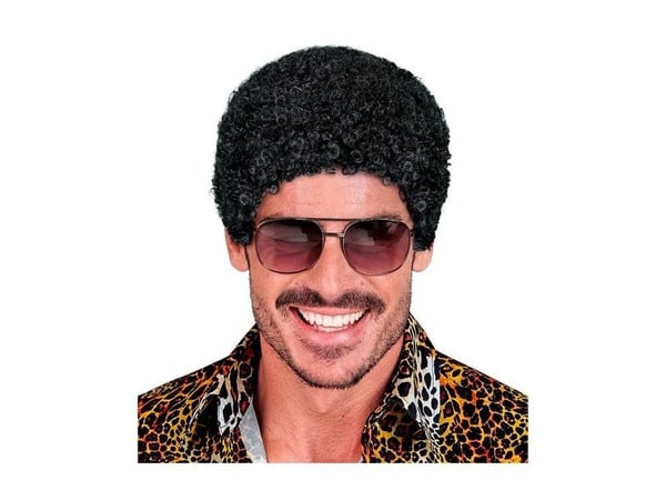 Kort sort afroparyk