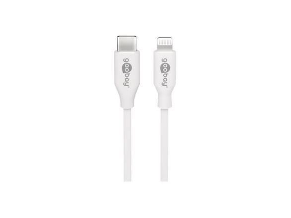 PREMIUMCORD Apple Lightning - USB-C™ USB-laddning och data MFi för Apple iPhone/iPad-kabel, 1m