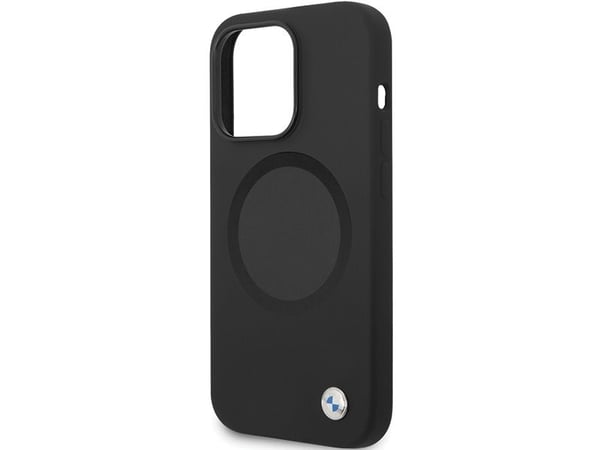 Veske BMW Signature Liquid Silicone MagSafe til iPhone 14 Pro - Hoved