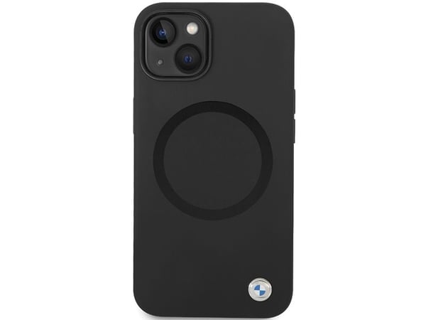 Veske BMW Signature Liquid Silicone MagSafe for iPhone 14 - bilder