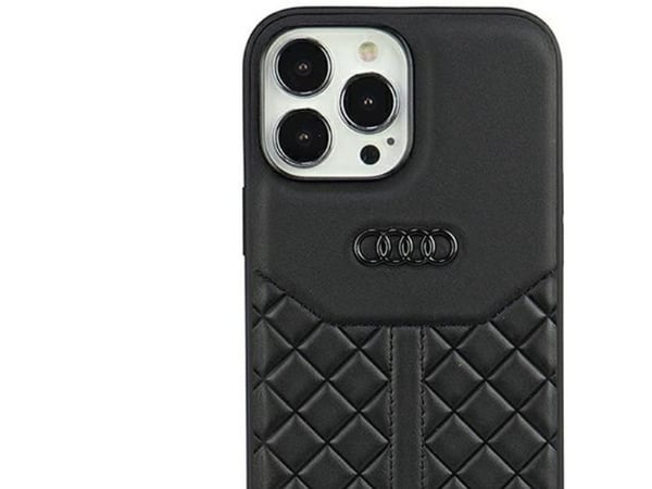 Apple iPhone 13 Pro Max Audi Genuine dekseletui - svart (AU-TPUPCIP13PM-Q8/D1-BK)
