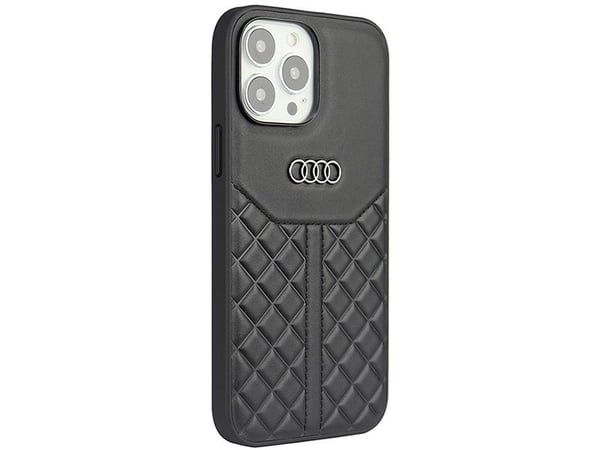 Apple iPhone 13 Pro Max Audi Genuine dekseletui - svart (AU-TPUPCIP13PM-Q8/D1-BK)