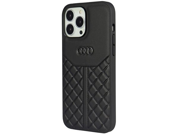Apple iPhone 13 Pro Max Audi Genuine dekseletui - svart (AU-TPUPCIP13PM-Q8/D1-BK)