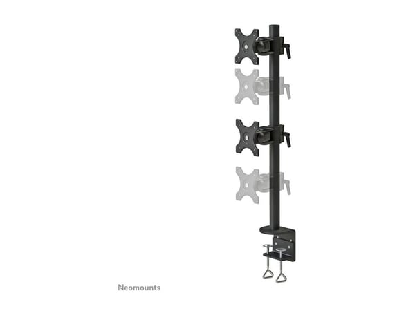 Neomounts FPMA-D700DV, Puristin, 6 kg, 25,4 cm (10"), 68,6 cm (27"), 100 x 100 mm, Musta