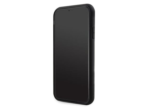 Karl Lagerfeld KLHCN61G2CPK Apple iPhone 11/Xr 6,1" svart hårt skal Glitter Choupette Patch