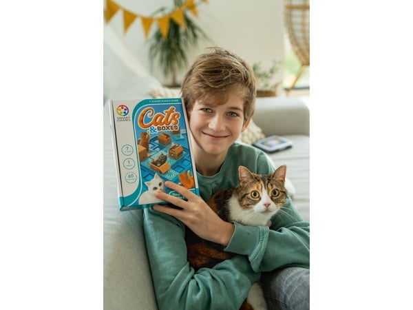 SmartGames Cats & Boxes, Boksrebus, 7 år