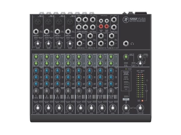 Mackie 1202VLZ4, 12 kanaler, 25 W
