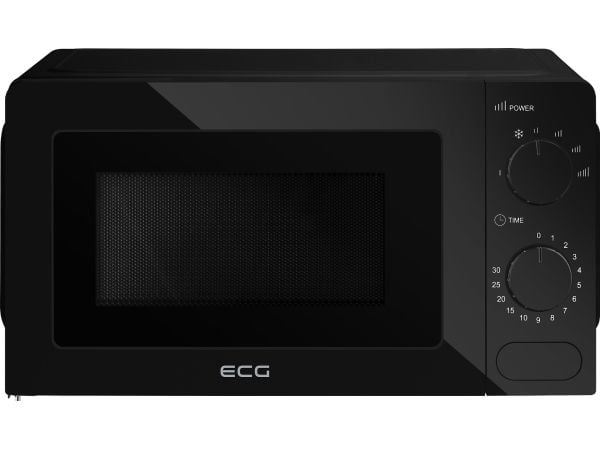 ECG MTM 1774 BE, Bänkdiskmaskin, Enbart mikrovågsugn, 17 l, 700 W, Rotations-, Svart
